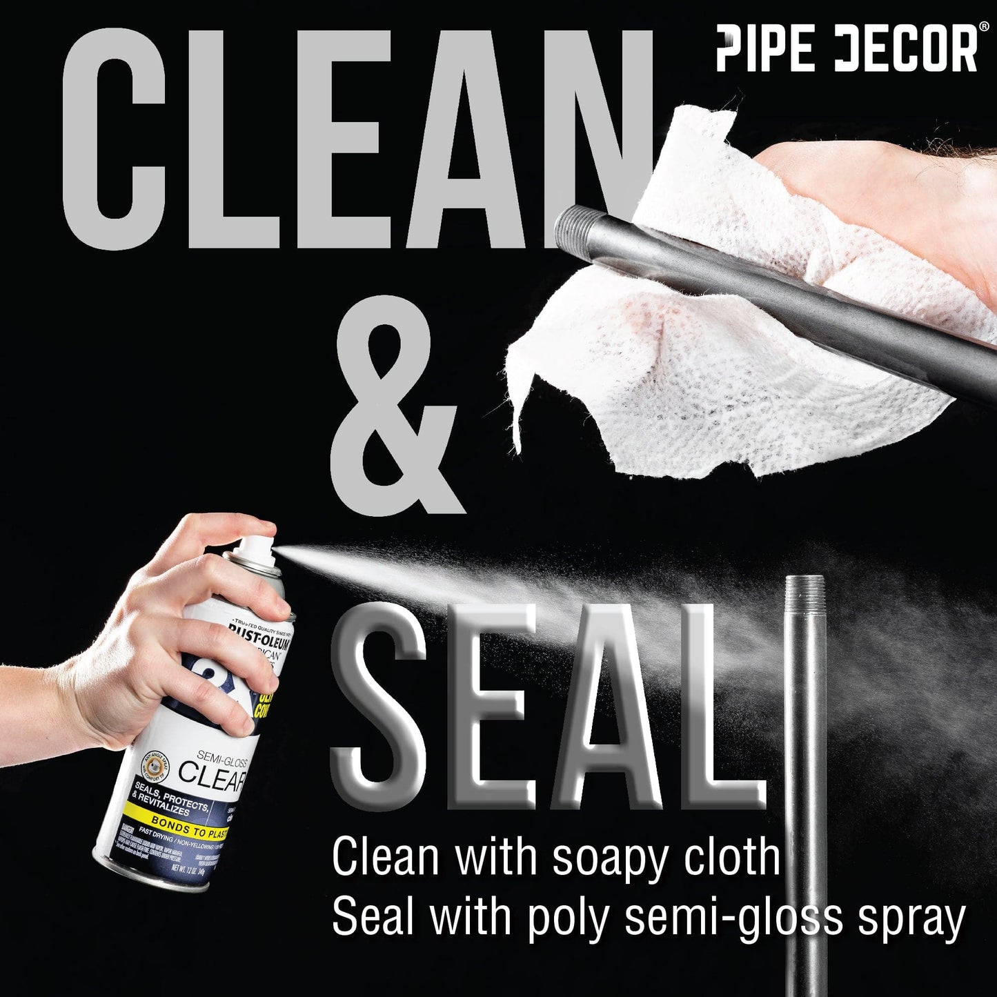 3/8 in. Black 5-way Fitting