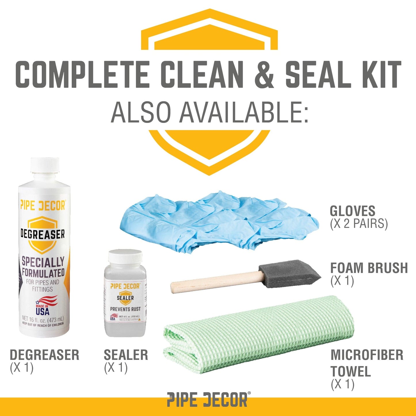 PIPE DECOR 4 oz. Sealer