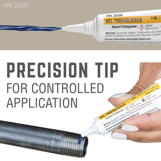 Threadlocker Gel Pipe Thread Sealant (3-Pack)