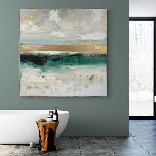Canvas Print: "Coastal Echoes"