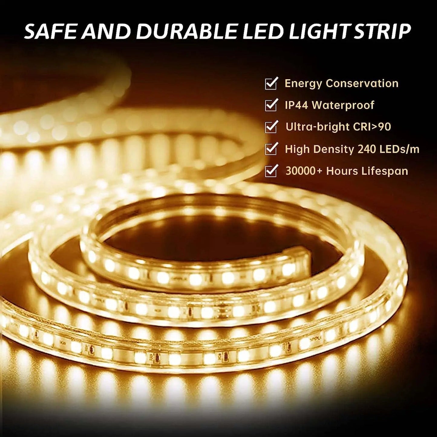 Deluxe Sleek Backlit LED Bathroom Mirror