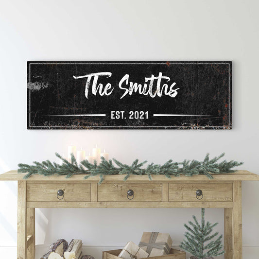 Family Rustic Sign II