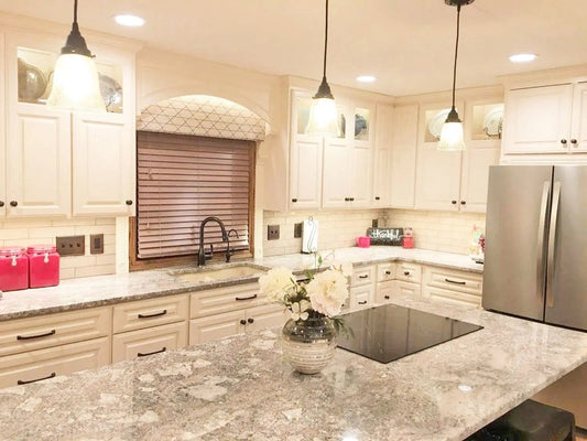 Clear Seeded Shade Glass Pendant Light