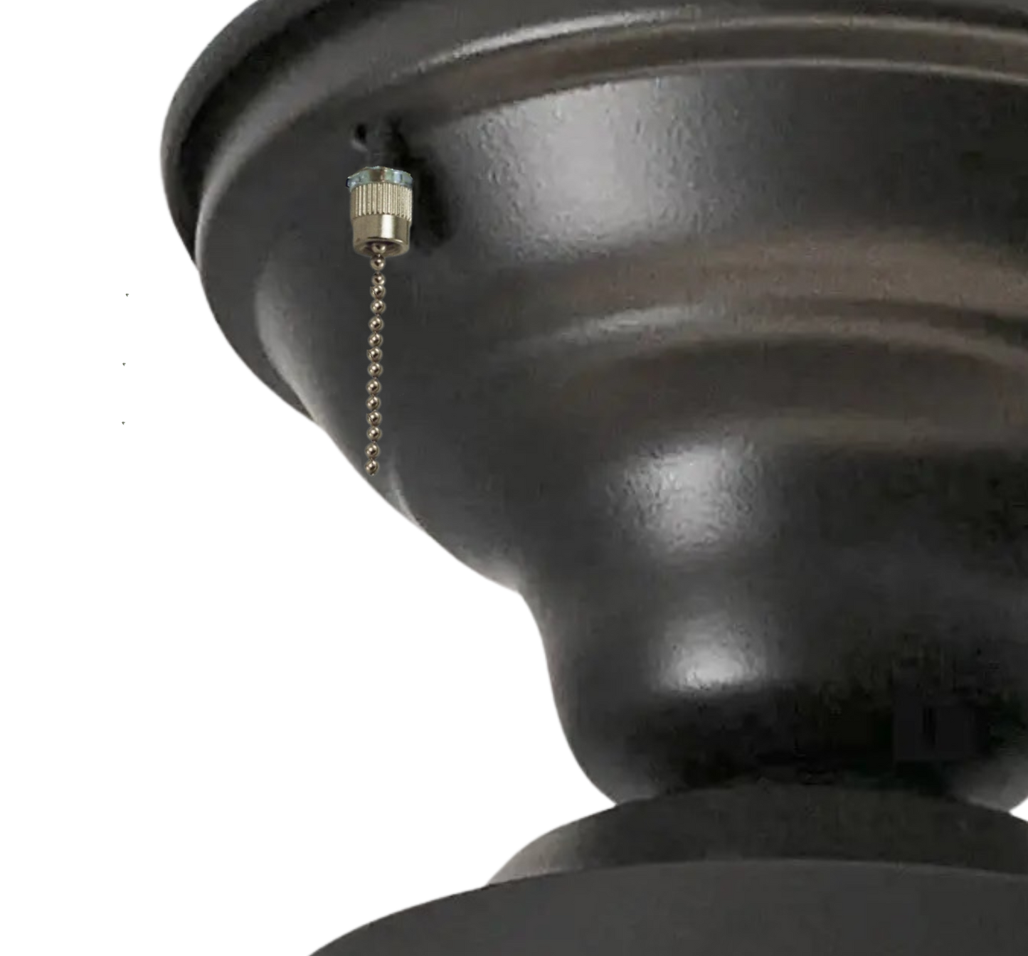 Ceiling Pull Chain Switch - No Wall Switch Needed
