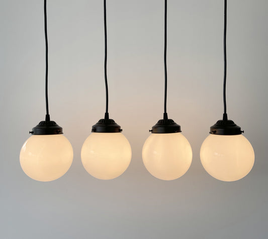 MODERN CONTEMPORARY Glass Dining Room Chandelier PENDANT Light