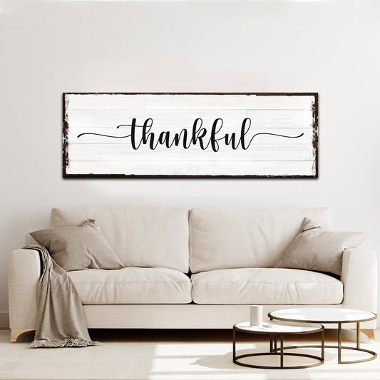 Thankful Sign