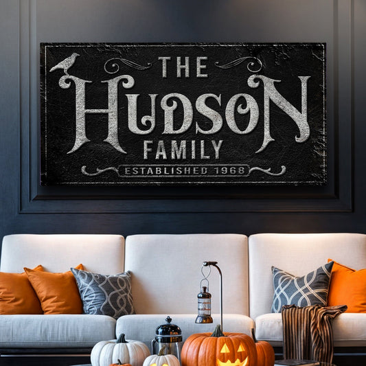 Personalized Gothic Sign IV