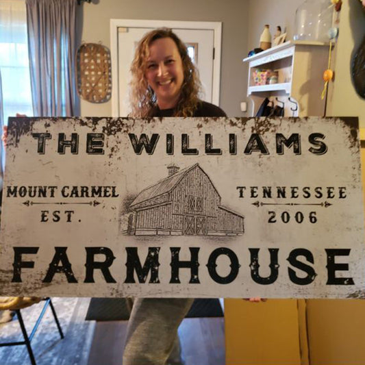 Farmhouse Sign IV