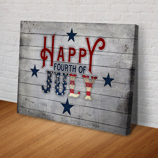 Happy Fourth Of July Sign