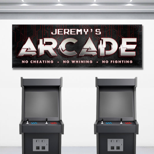 Arcade Family Sign