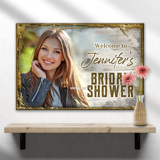 Welcome To The Bridal Shower Sign
