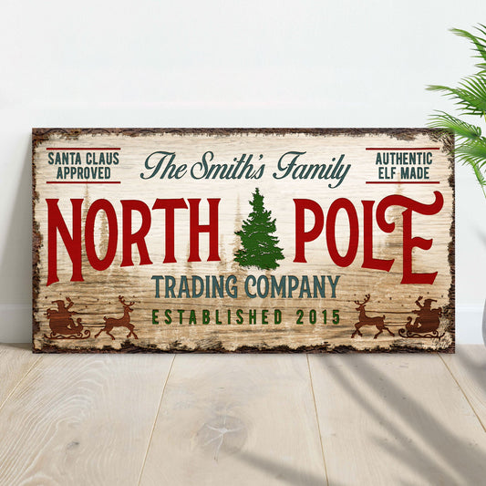 Christmas Trading Co Sign