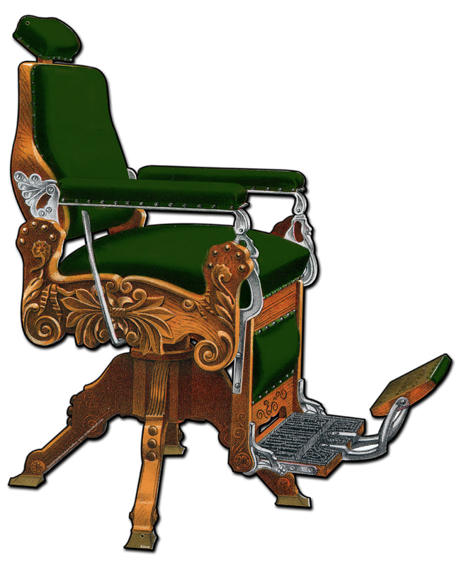 Kochs Barber Chair, Nostalgic, Plasma, 15 X 20 Inches