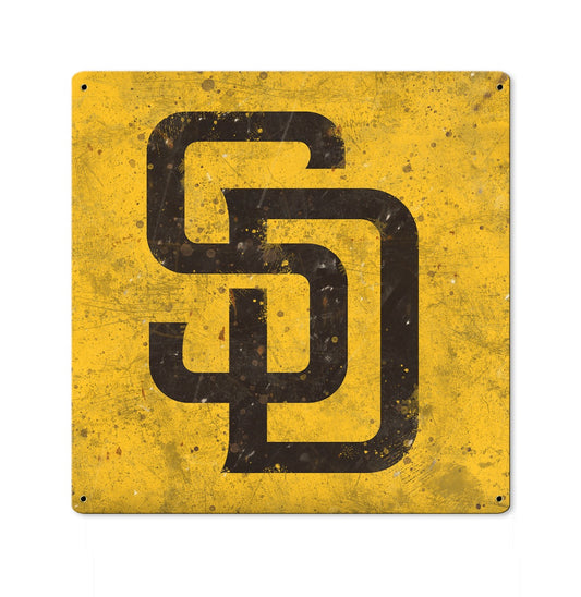 San Diego Padres Wall Art, Metal Sign