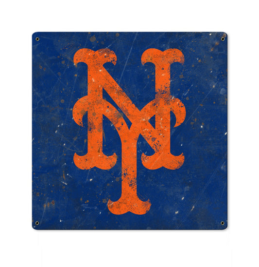 New York Mets Wall Art, Metal Sign
