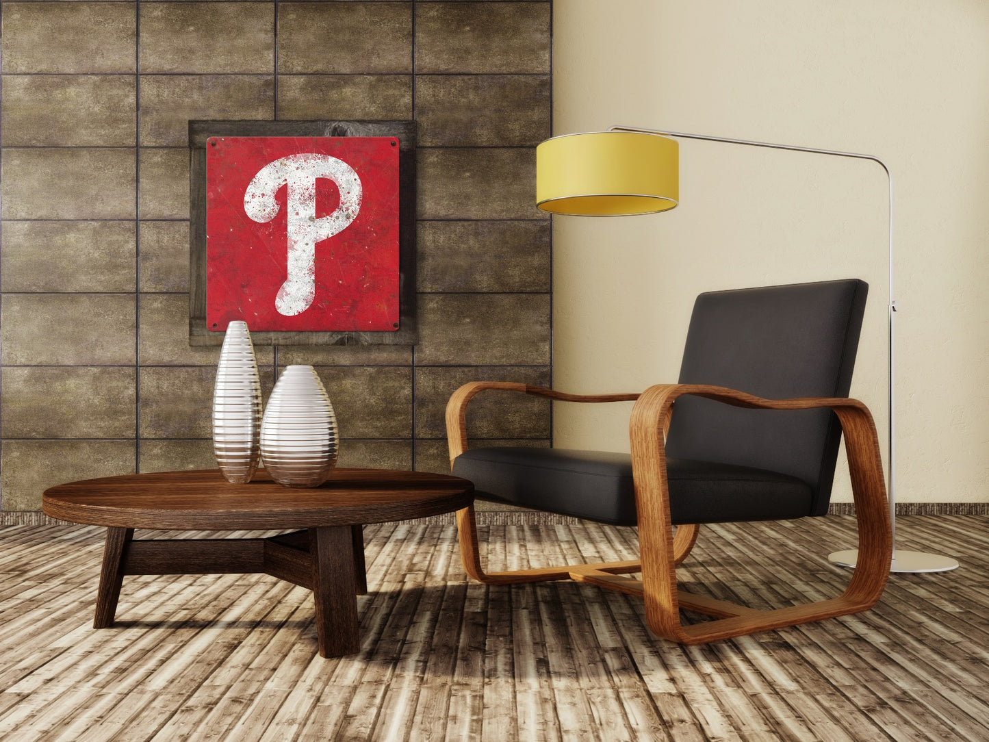 Philadelphia Phillies Wall Art, Metal Sign