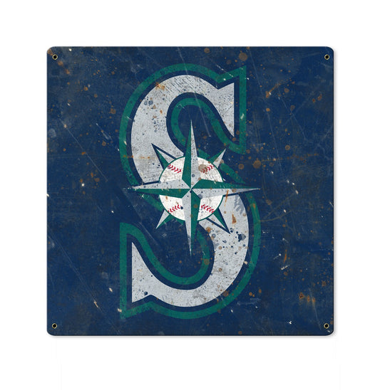 Seatle Mariners Wall Art, Metal Sign