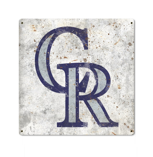 Colorado Rockies Wall Art, Metal Sign