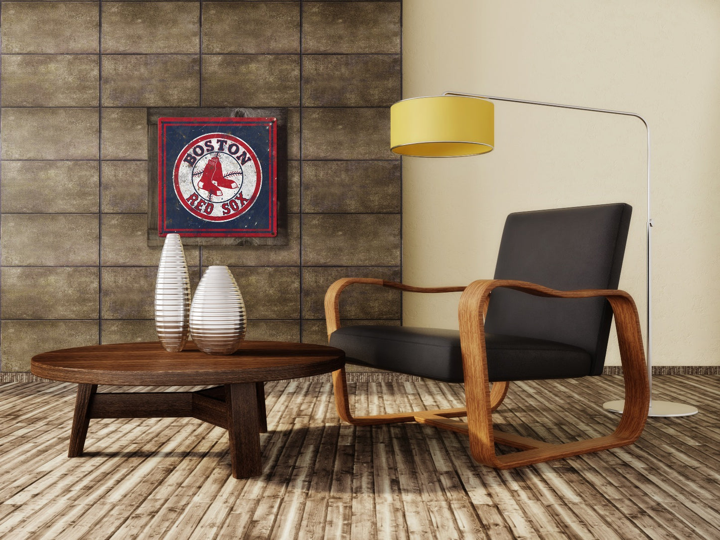 Boston Red Sox Wall Art, Metal Sign