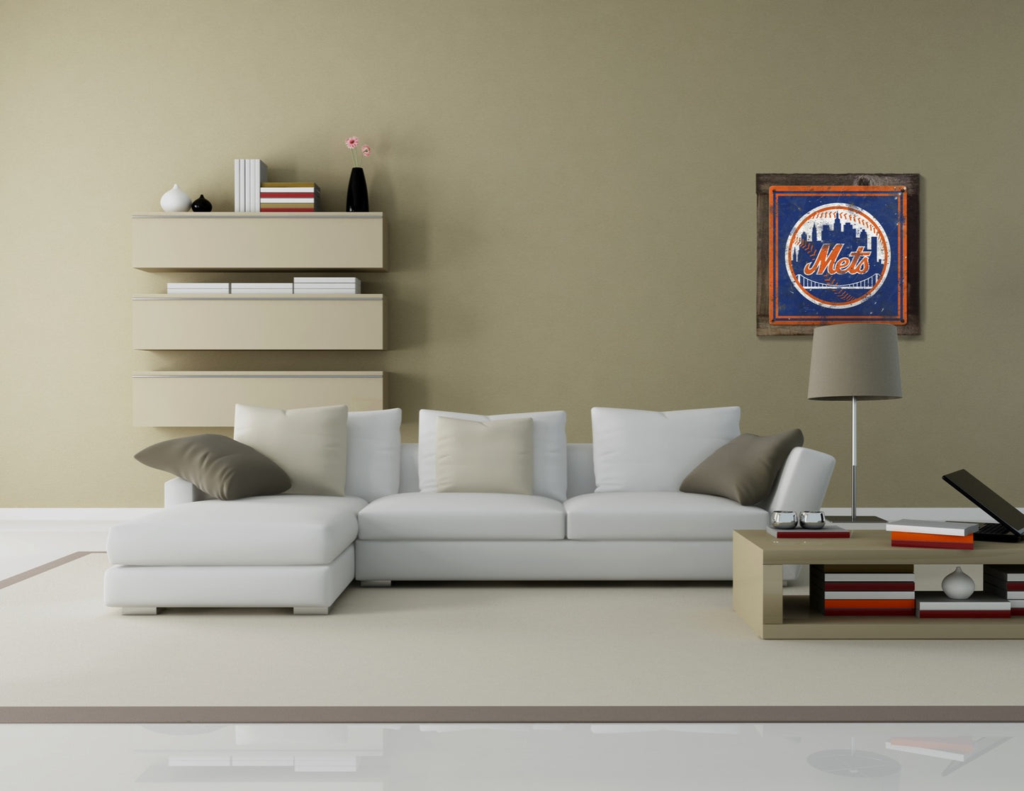 New York Mets Wall Art, Metal Sign