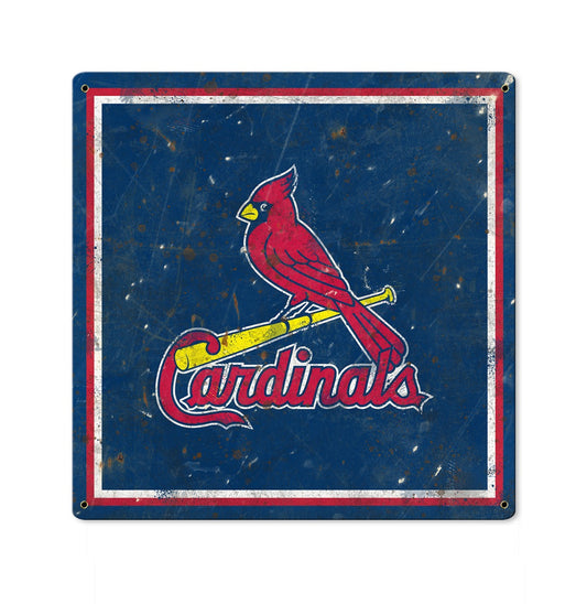 Saint Louis Cardinals Wall Art, Metal Sign