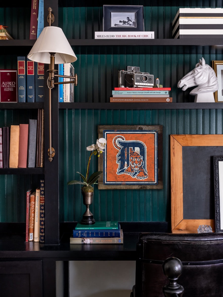 Detroit Tigers Wall Art, Metal Sign