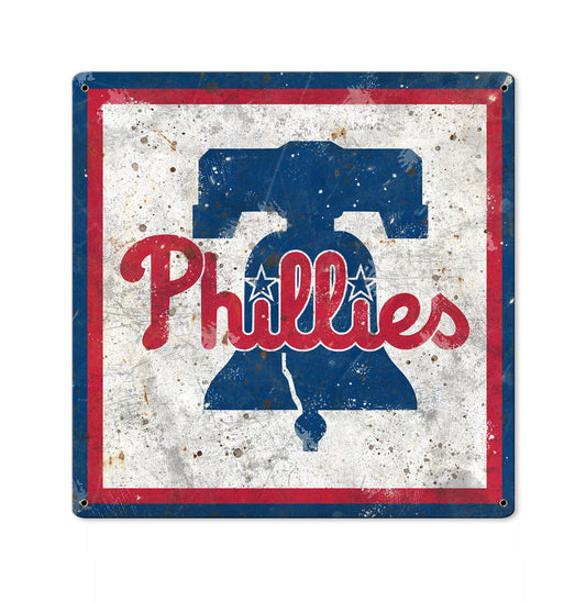 Philadelphia Phillies Wall Art, Metal Sign