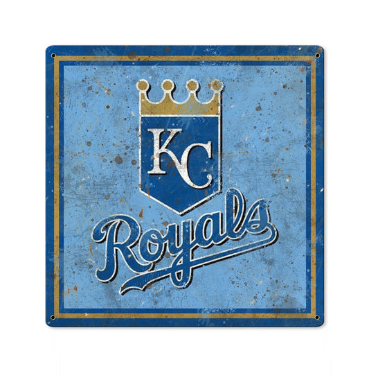Kansas City Royals Wall Art, Metal Sign
