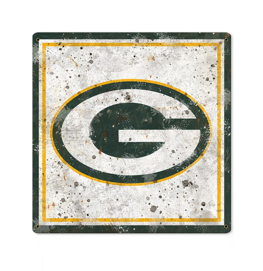 Green Bay Packers Wall Art, Metal Sign, NFL