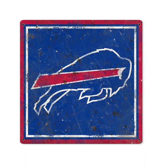 Buffalo Bills Wall Art, Metal Sign, NFL