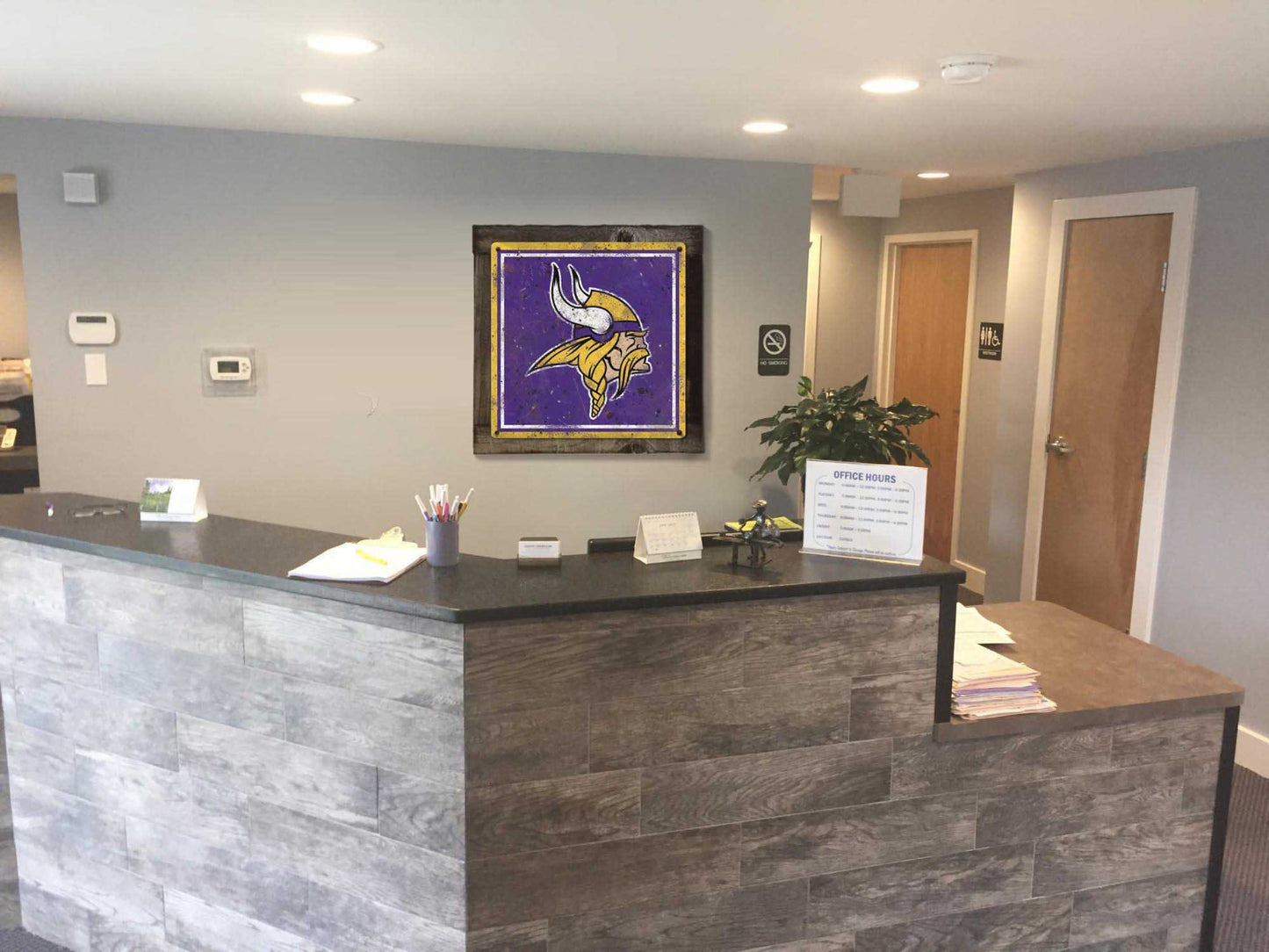 Minnesota Vikings Wall Art, Metal Sign, NFL