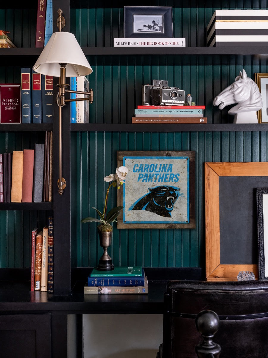 Carolina Panthers Wall Art, Metal Sign, NFL