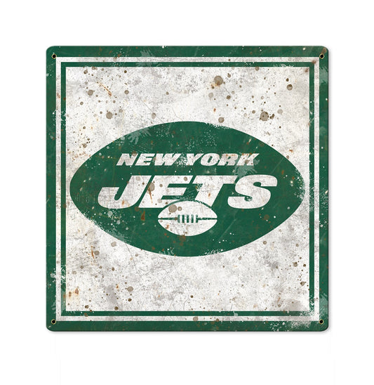 New York Jets Wall Art, Metal Sign, NFL
