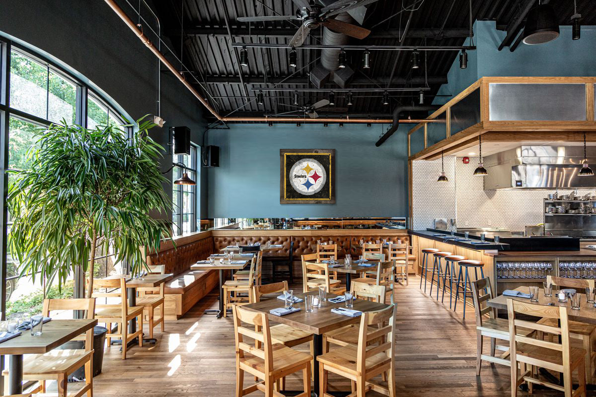 Pittsburgh Steelers Wall Art, Metal Sign, NFL