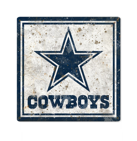 Dallas Cowboys Wall Art, Metal Sign, NFL