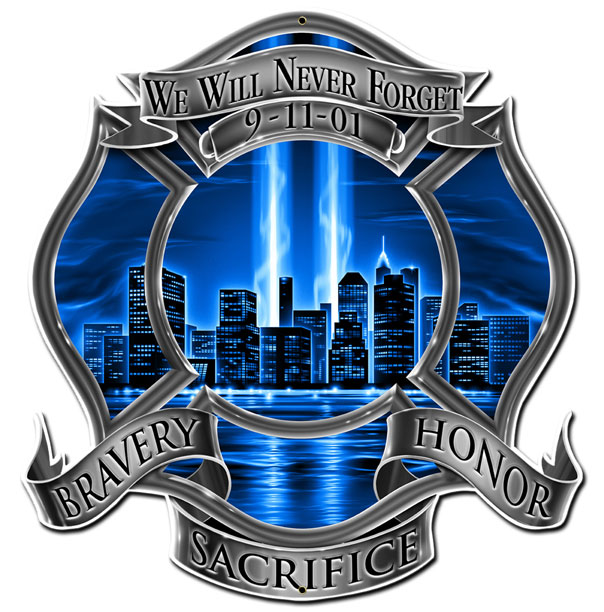 WE WILL NEVER FORGET, Licensed Products/Erazorbits, PLASMA, 16 X 16 Inches