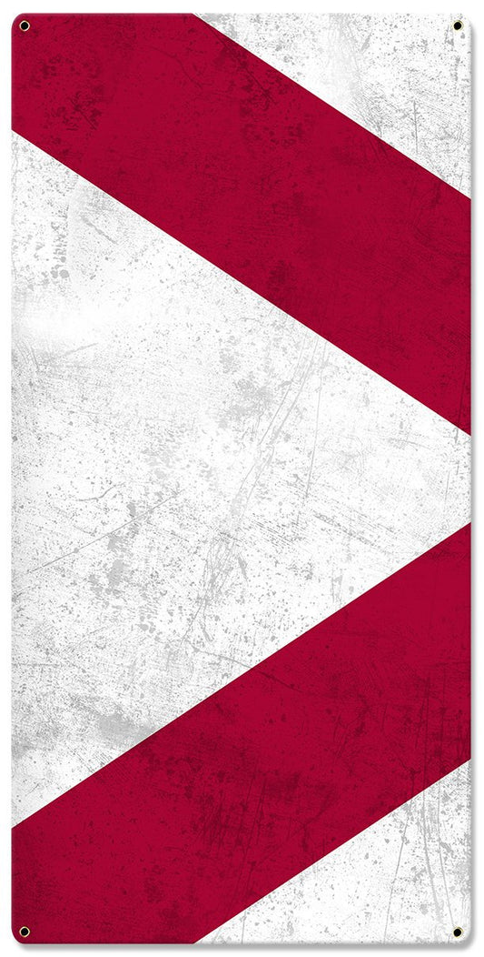 Florida State Flag, Sunshine State, Triptych Metal Sign, Wall Decor, Wall Art, Vintage, 54"x36"