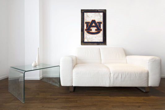 Auburn Tigers, Wall Art, Rustic Metal Sign, Optional Rustic Wood Frame, College Teams, Mascots, and Sports