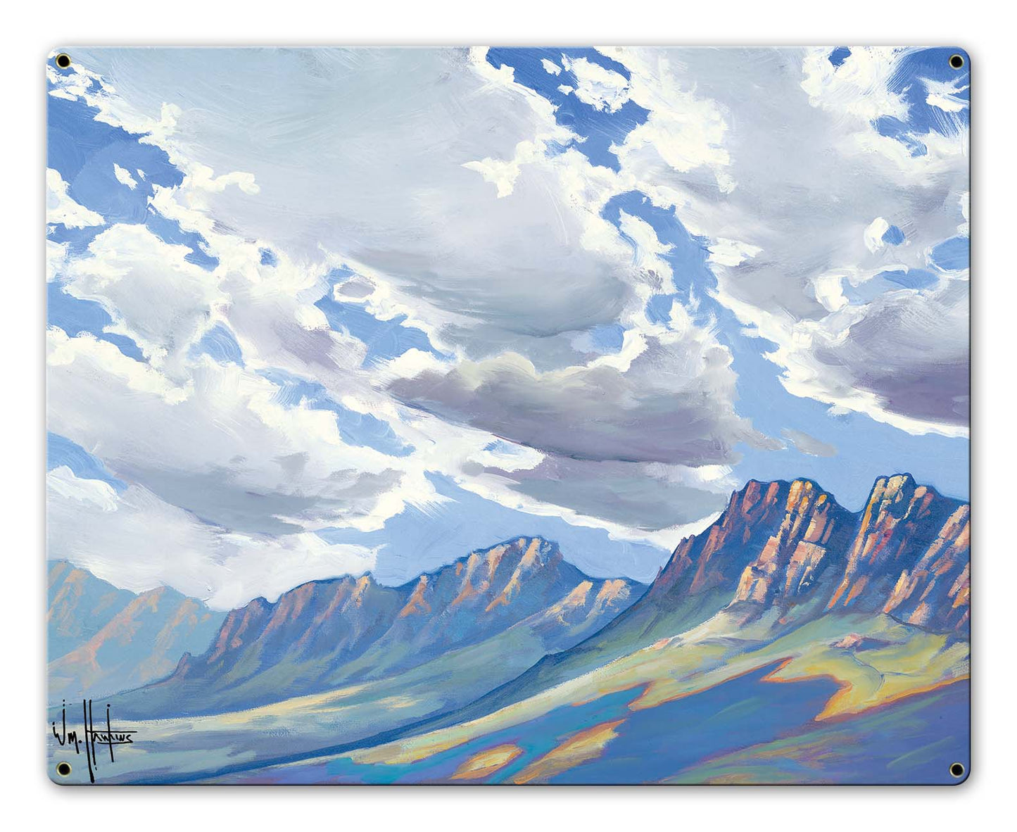 La Brecha Vintage Sign, Barn and Country, Metal Sign, Wall Art, 20 X 16 Inches