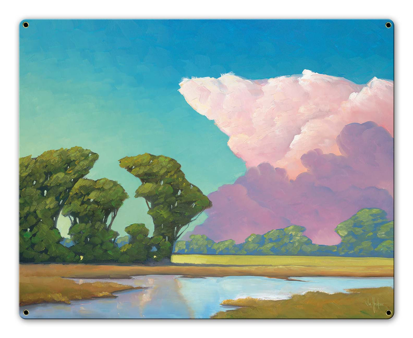 Seasons OF Green And Black Vintage Sign, Barn and Country, Metal Sign, Wall Art, 20 X 16 Inches