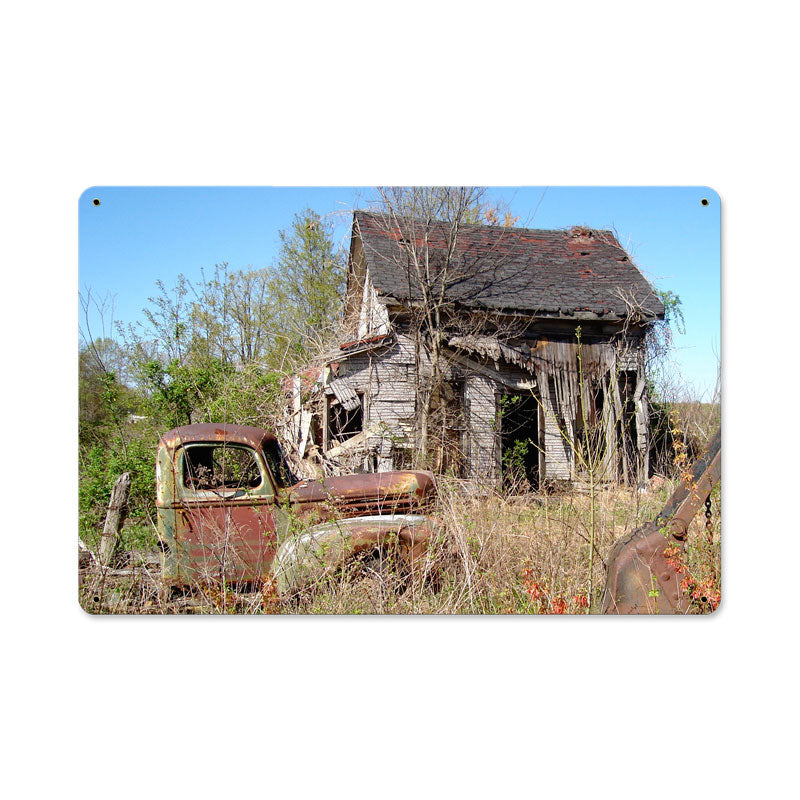 AIF046, Home & Garden, Metal Sign, Wall Art, 18 X 12 Inches