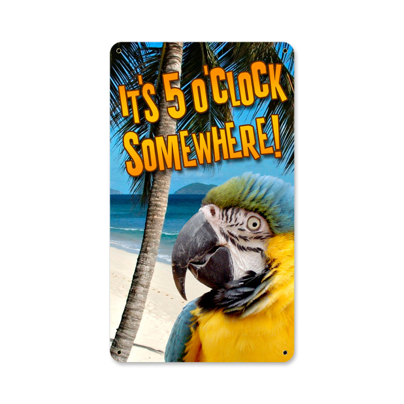AIF047, Home & Garden, Metal Sign, Wall Art, 8 X 14 Inches