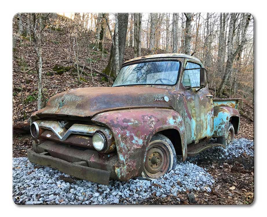 1954 Ford PIckup, Home & Garden, Metal Sign, Wall Art, 15 X 12 Inches