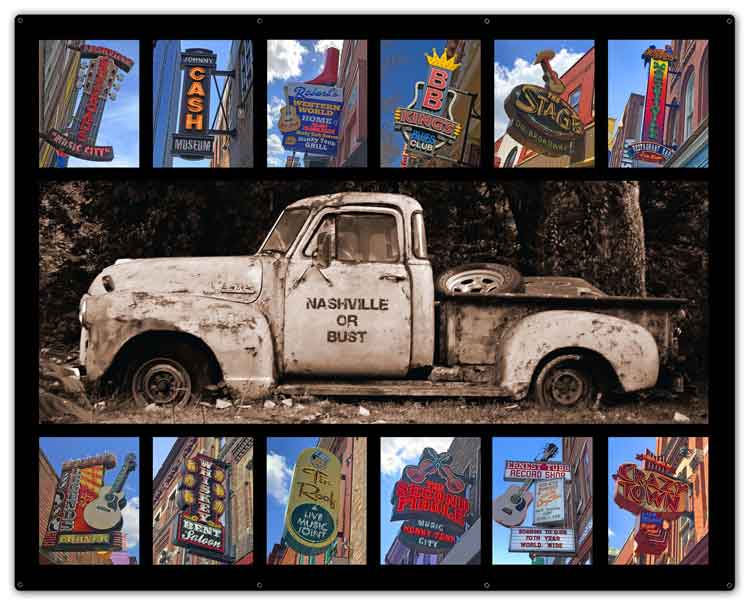 NOB With Signs, Home & Garden, Metal Sign, Wall Art, 50 X 40 Inches