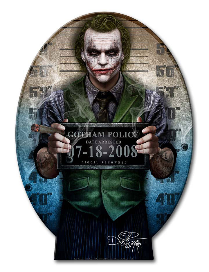 DIG026 - JKR HEATH, Patriotic, Metal Sign, Wall Art, 9 X 12 Inches