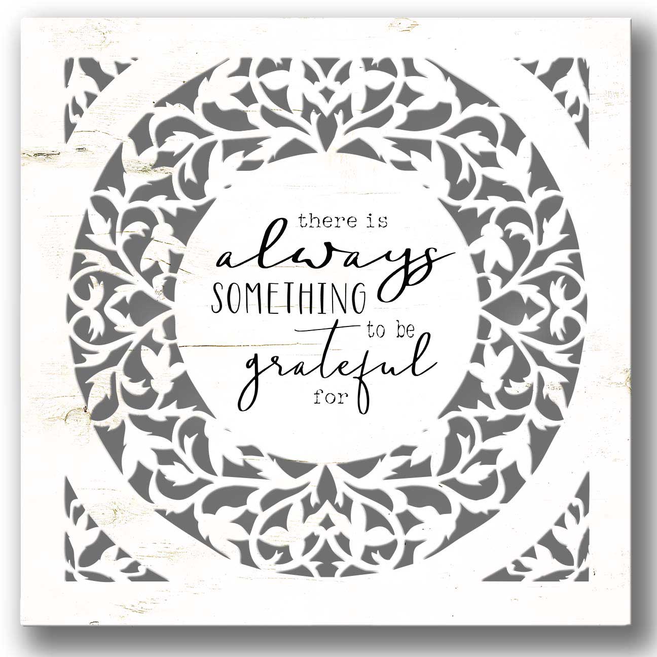 SQ CR There Is Always SHADOW BOX Plasma 24x24 Vintage Sign, Home & Garden, Metal Sign, Wall Art, 32 X 33 Inches