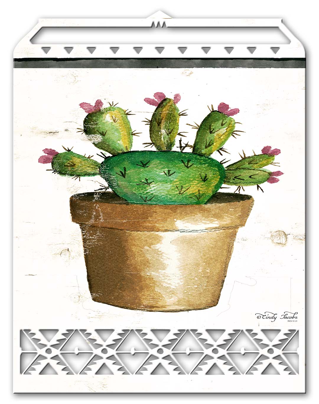 Succulent Pot 2 RT Vintage Sign, Home & Garden, Metal Sign, Wall Art, 20 X 25 Inches