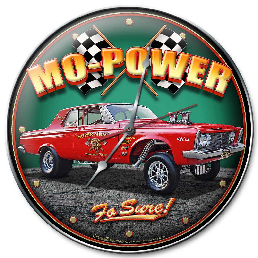 1963 Plymouth Gasser, Automotive, Metal Sign, Wall Art, 14 X 14 Inches
