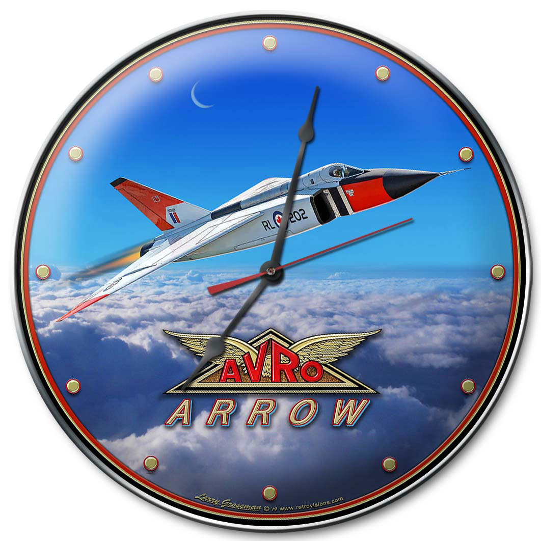 Avro Arrow, Automotive, Metal Sign, Wall Art, 14 X 14 Inches