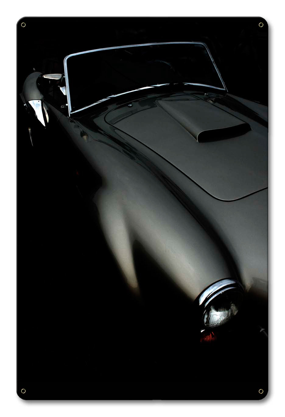 Classic Curves Vintage Sign, Oil & Petro, Metal Sign, Wall Art, 12 X 18 Inches